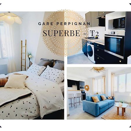 Superbe T2 - Proche Gare Apartment แปร์ปินญอง ภายนอก รูปภาพ